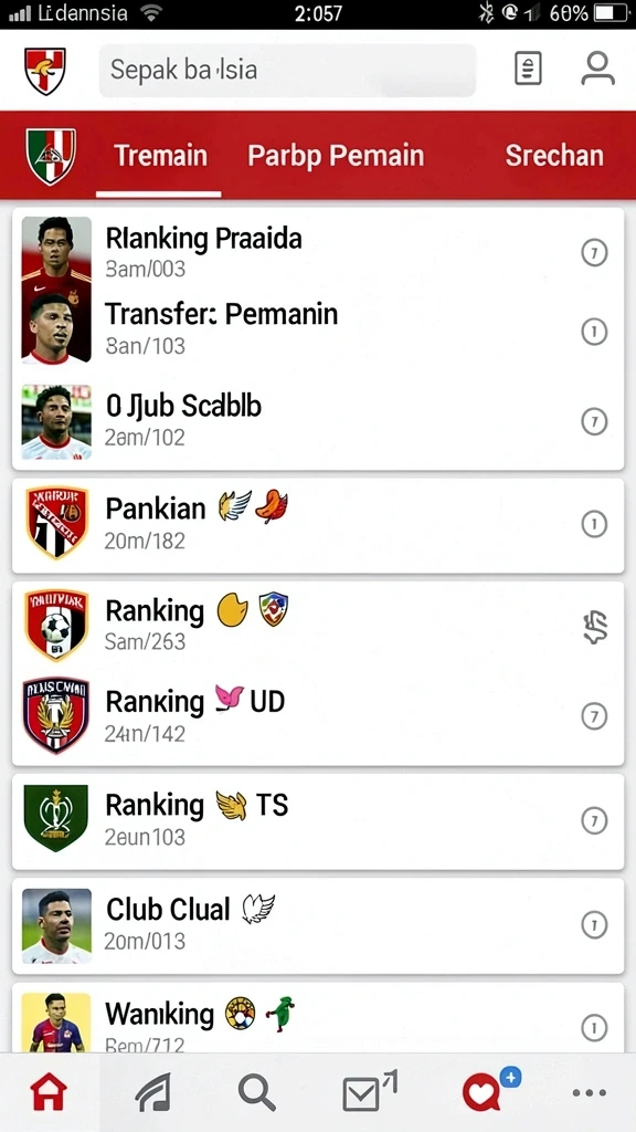 Tampilan antarmuka yang user-friendly.