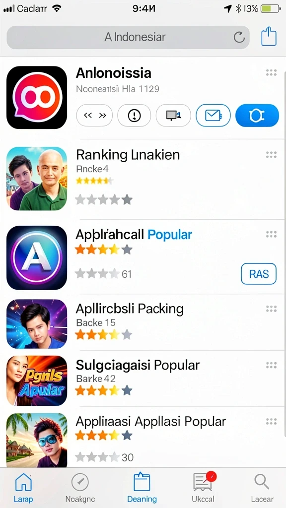 Pilihan permainan yang beragam di dalam aplikasi 68IDN.