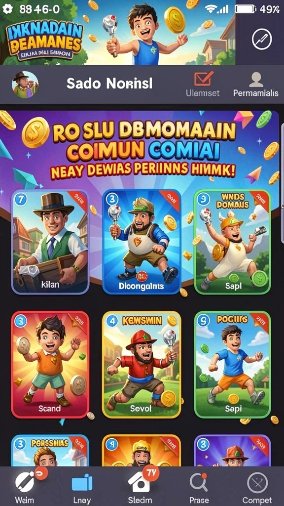 Tampilan antarmuka yang menarik dan mudah digunakan.