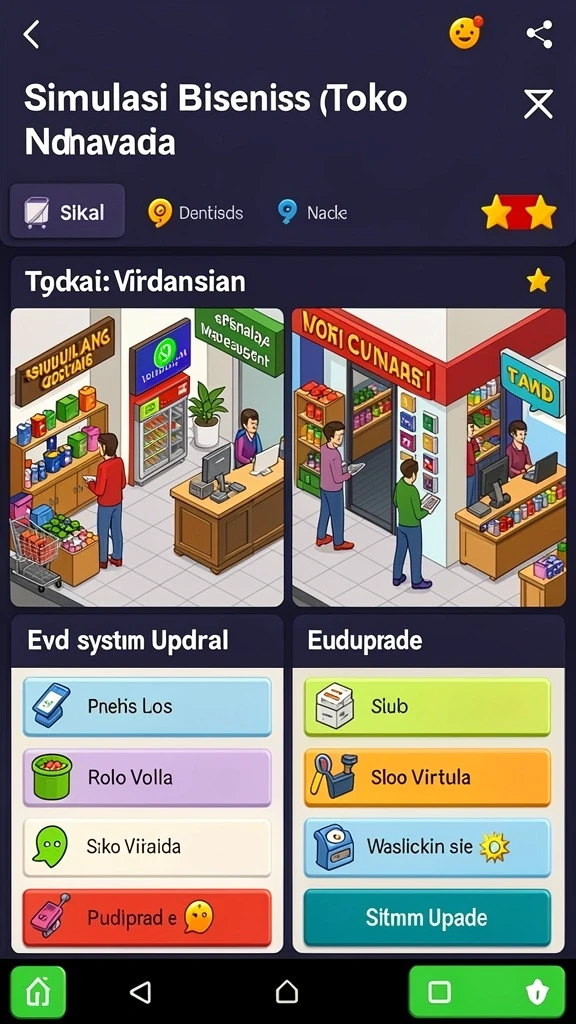 Karakter unik yang bisa dipilih dalam A200M.