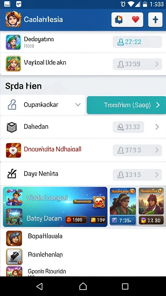 Tampilan antarmuka yang modern dan intuitif.