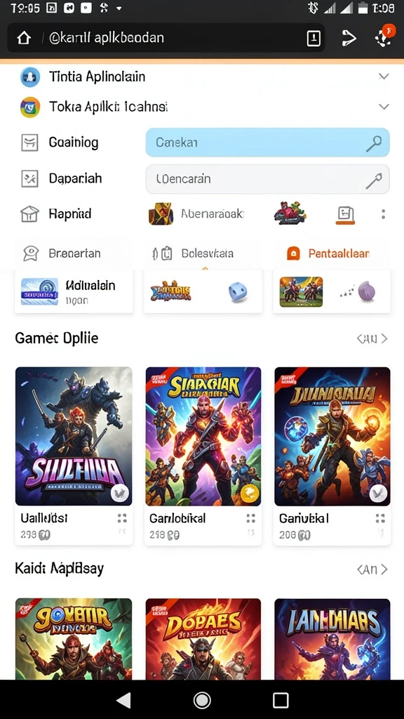 Gameplay yang seru dengan berbagai level menantang.