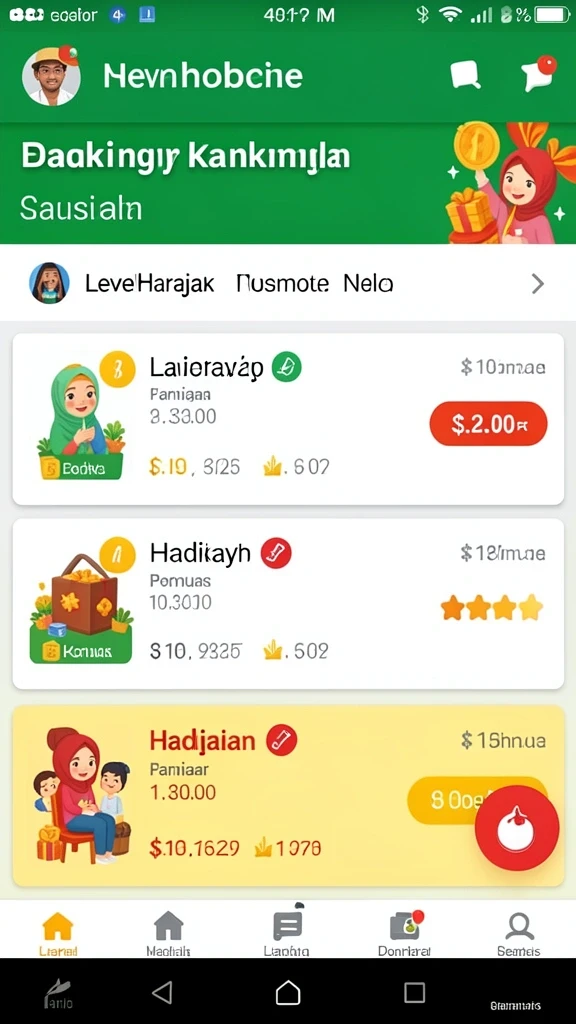 Pengguna dapat berinteraksi dalam mode multiplayer.