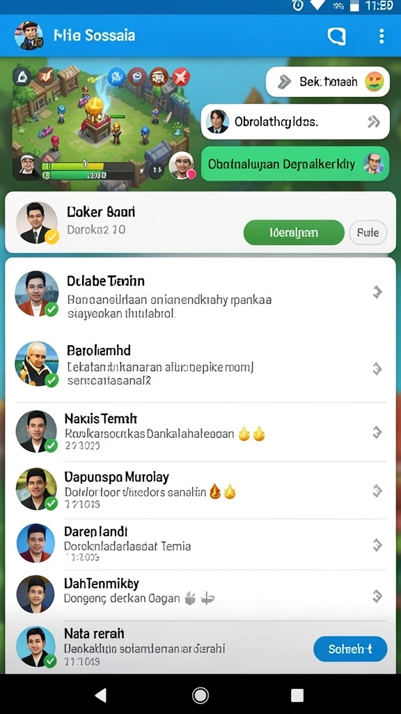 Banyak pilihan permainan menarik yang dapat dipilih.