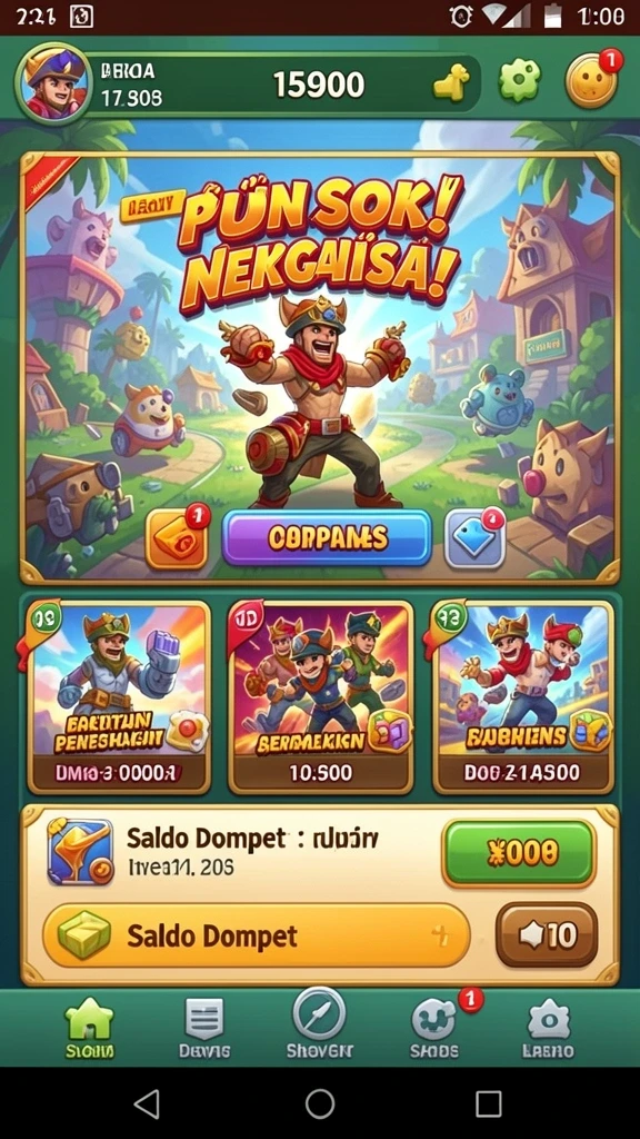 Berbagai pilihan layanan dalam satu aplikasi.
