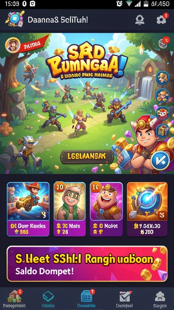 Pengguna dapat melihat leaderboard untuk mengecek peringkat.