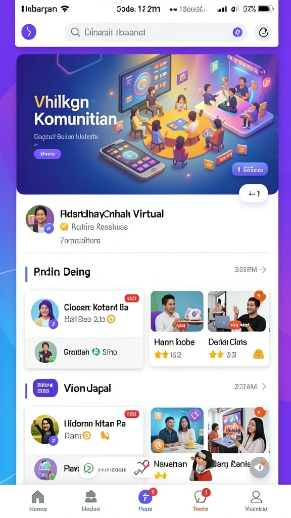Fitur turnamen yang menarik untuk para pemain.