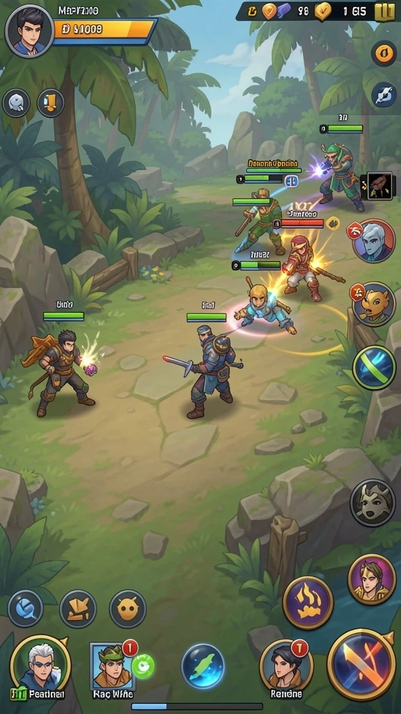 Gameplay yang dinamis dan penuh aksi seru.