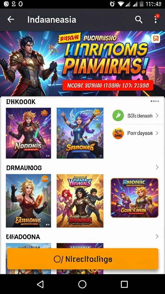 Beragam karakter dengan kemampuan yang unik.