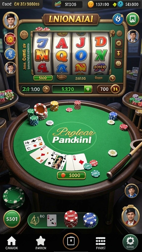Berbagai karakter unik yang dapat dipilih dalam permainan.