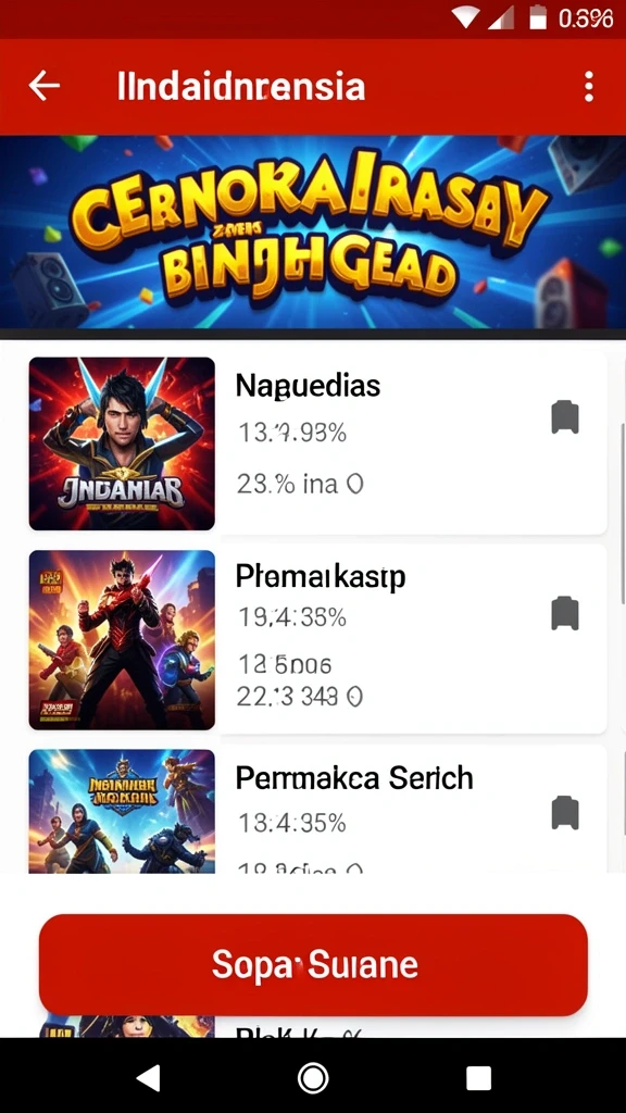 Tampilan antarmuka yang menarik dan mudah dinavigasi.