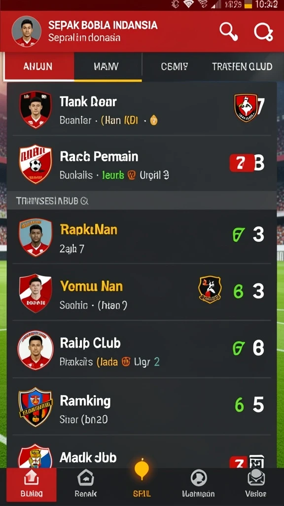Tampilan antarmuka yang intuitif dan menarik.