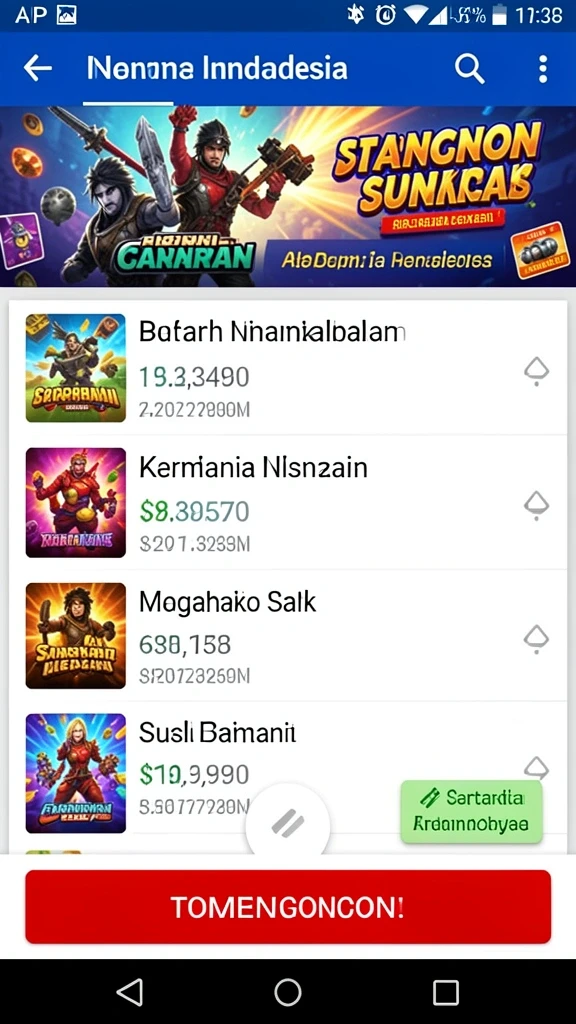 Grafis yang memukau dan efek suara yang imersif.