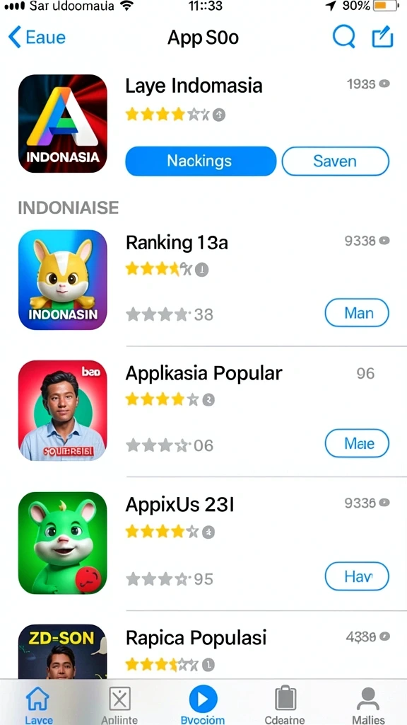 Fitur live draw untuk hasil undian secara real-time.