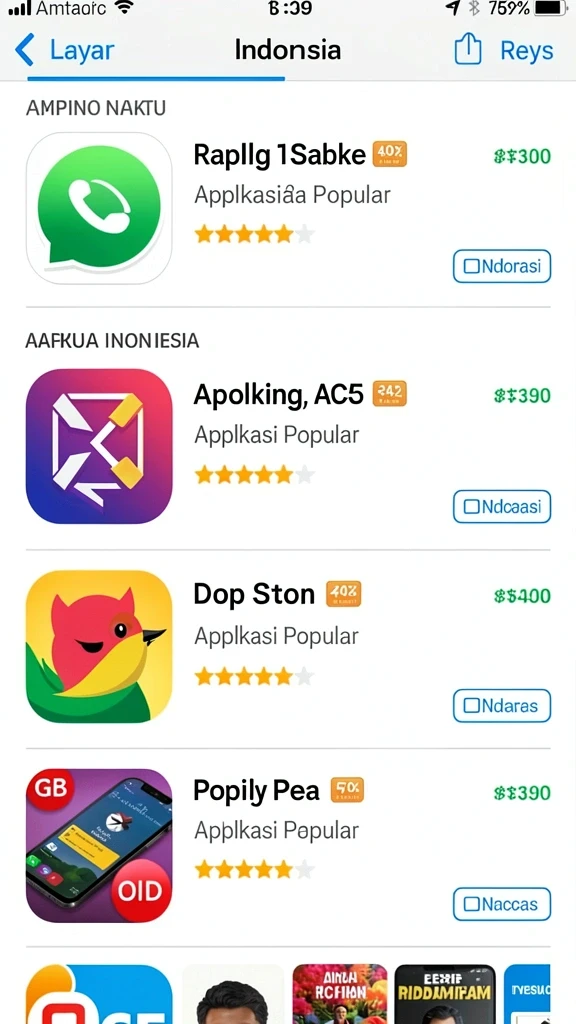 Tampilan antarmuka yang menarik dan mudah dinavigasi.