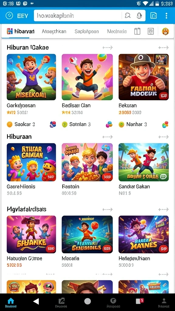 Fitur pencarian cepat untuk menemukan film.