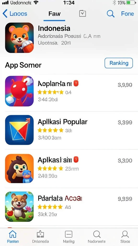 Kompetisi harian untuk menambah tantangan.