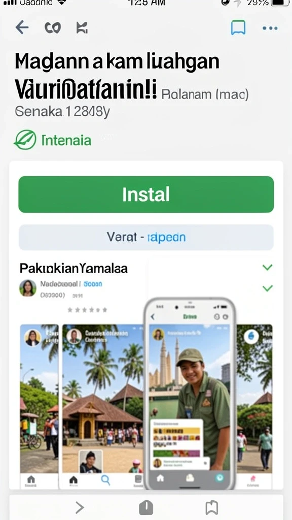 Tampilan antarmuka yang ramah pengguna dan menarik.
