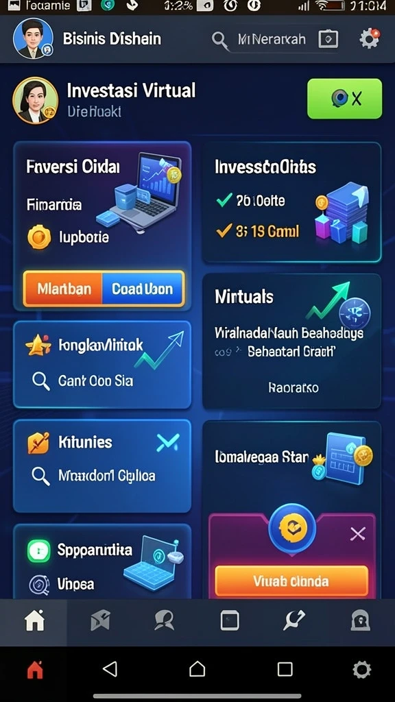 Banyak pilihan permainan menarik dan menguntungkan.