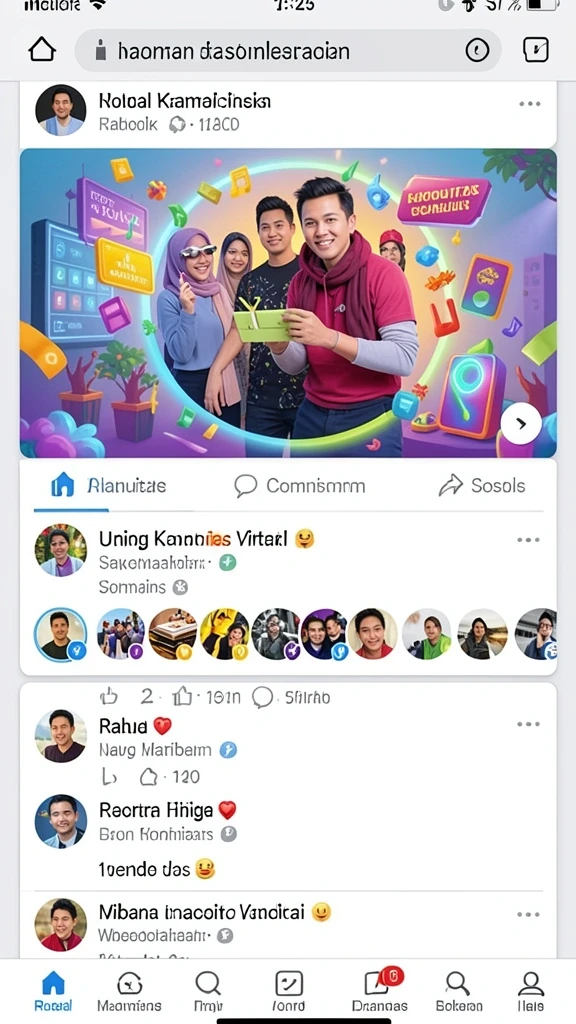Tampilan antarmuka MIMINBET yang menarik dan mudah digunakan.