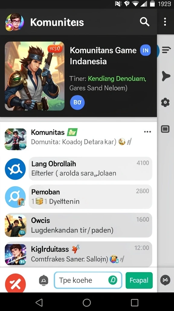 Berbagai karakter unik untuk dipilih di dalam game.