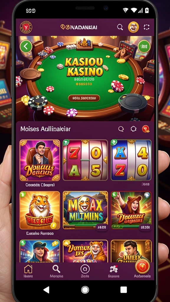 Tampilan antarmuka yang menarik dan user-friendly.
