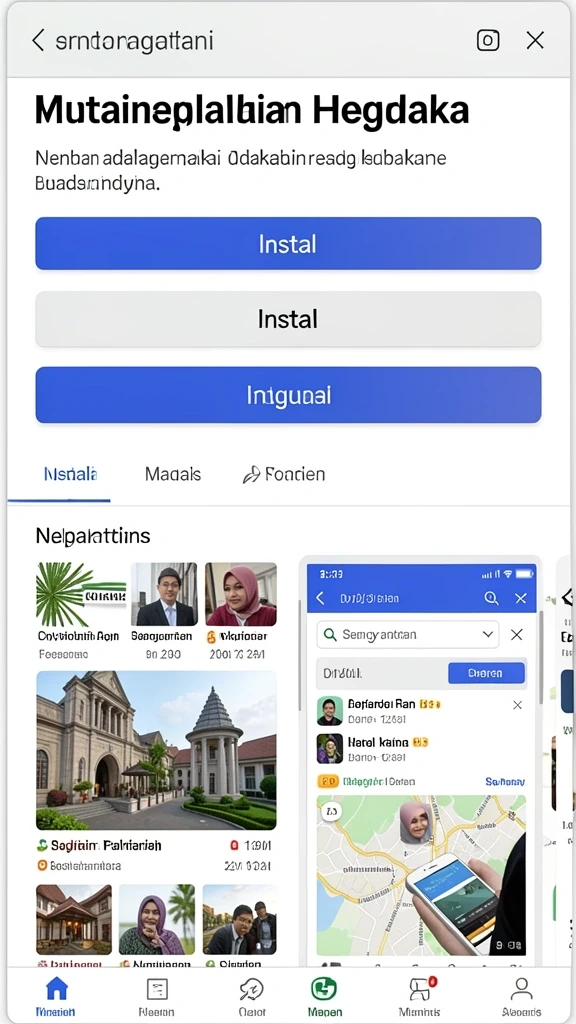 Tampilan antarmuka yang intuitif dan mudah digunakan.