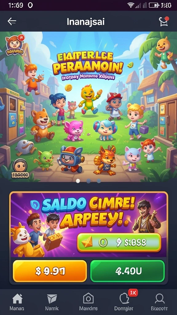 Tersedia banyak fitur bonus yang menarik untuk dimenangkan.