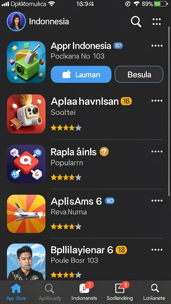 Koleksi kartu yang beragam dan menarik.