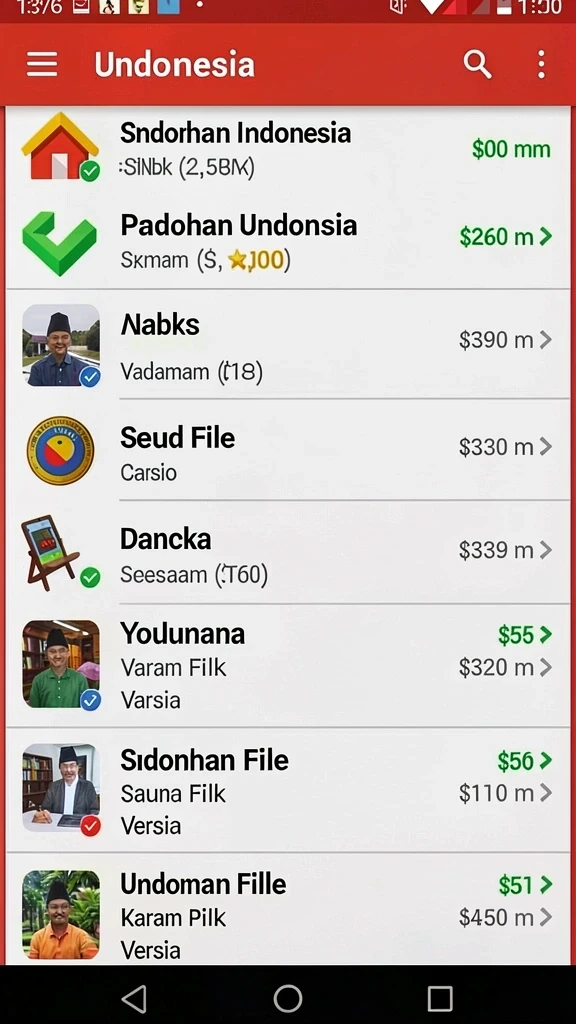 Beragam pilihan tema slot yang tersedia.