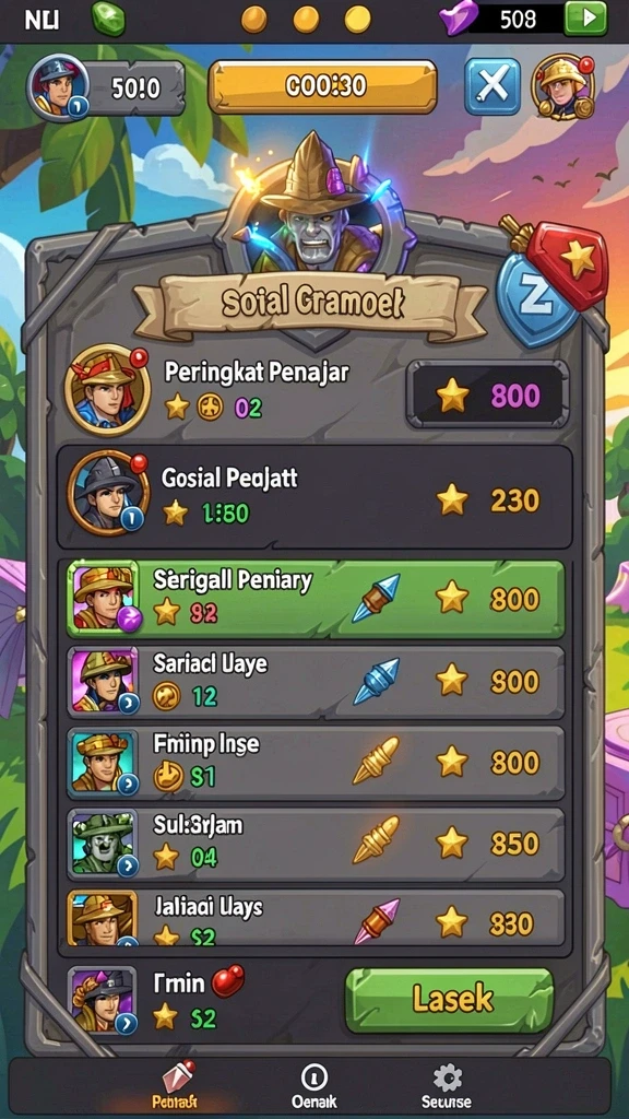 Tampilan antarmuka SONTOGEL yang modern dan intuitif.