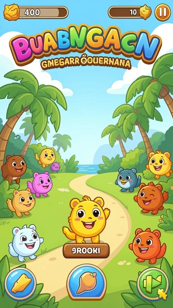 Menampilkan power-up yang membantu pemain.