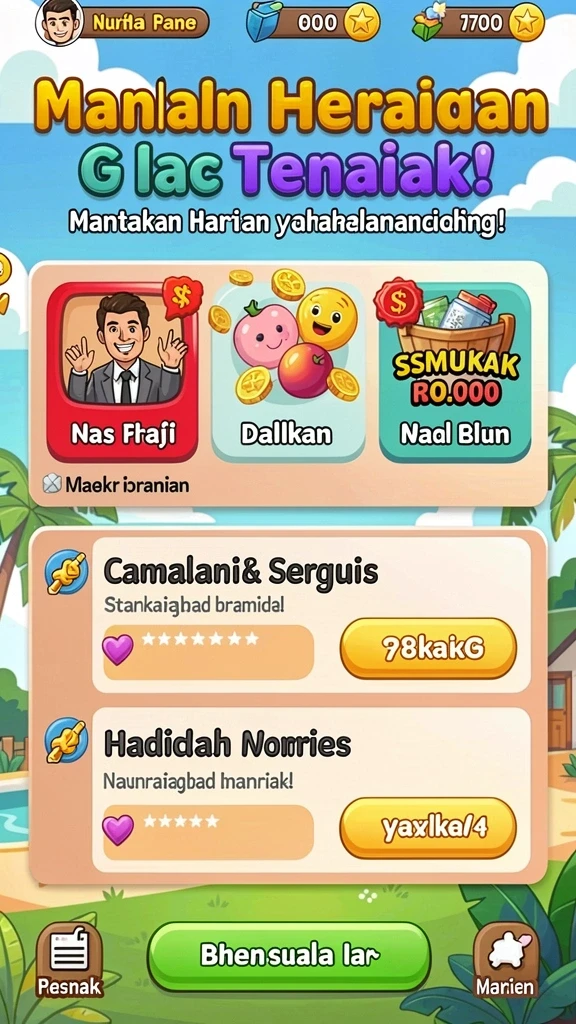 Berbagai opsi permainan slot yang mengasyikkan.