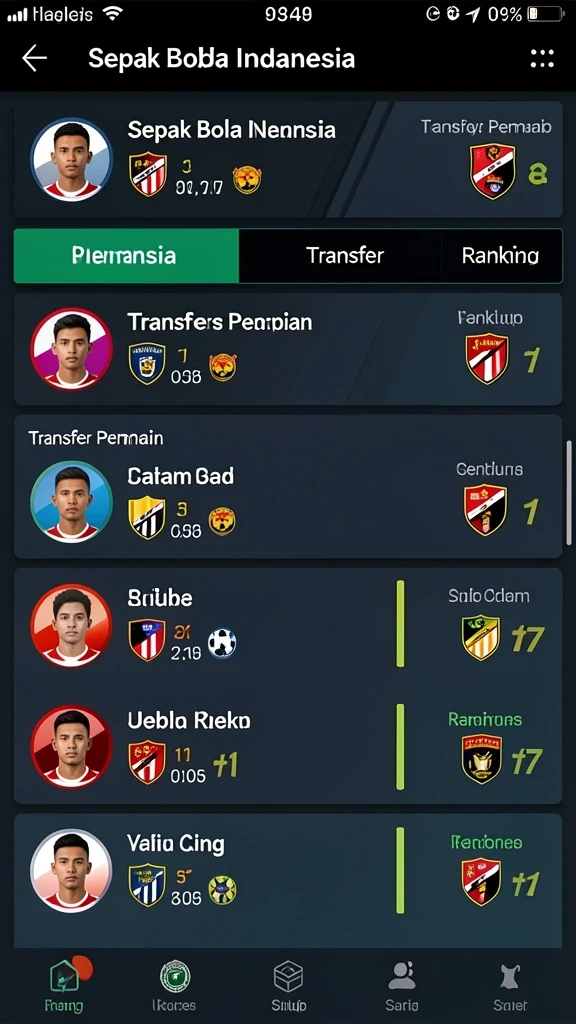 Tampilan antarmuka yang menarik dan user-friendly.