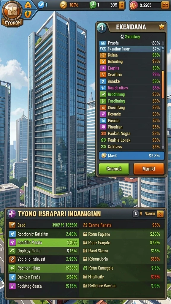Gambar menampilkan antarmuka permainan yang menarik.