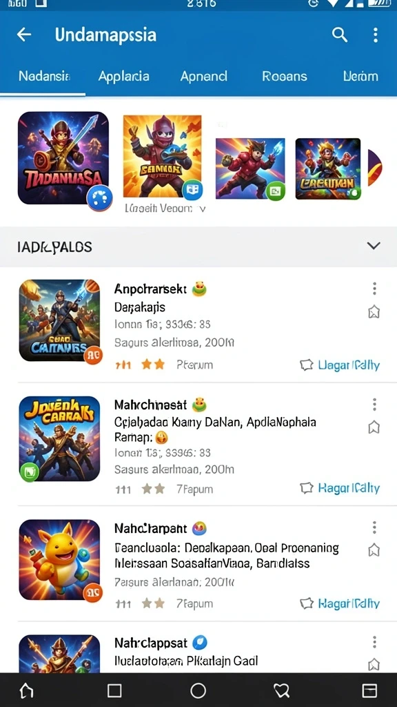 Tampilan antarmuka yang menarik dan ramah pengguna.