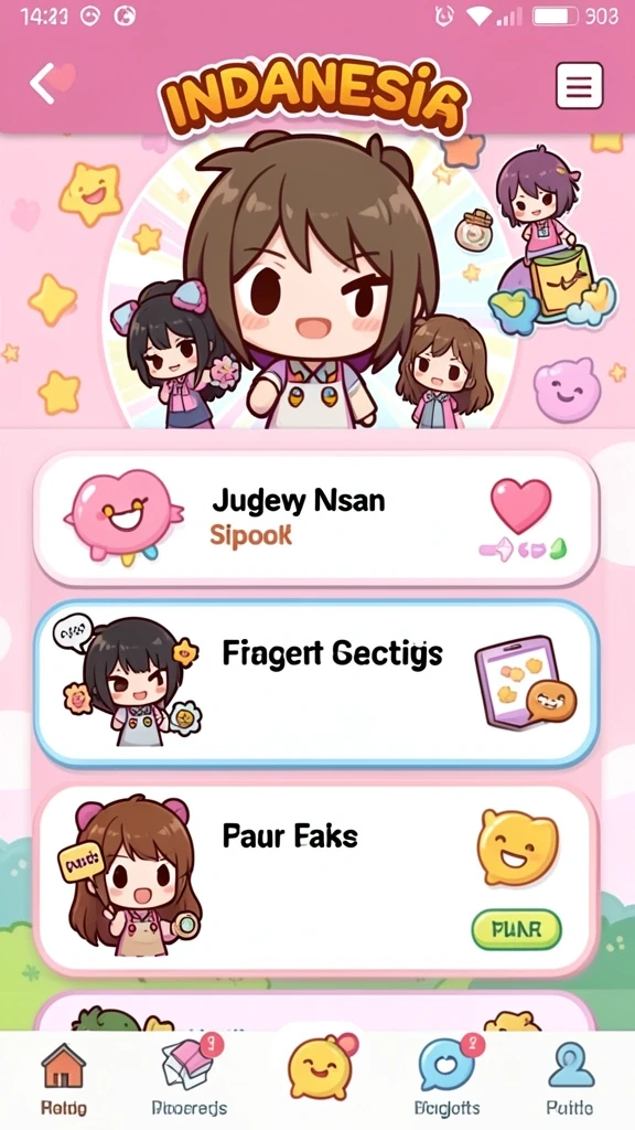 Sistem reward yang memotivasi pemain untuk bermain lagi.