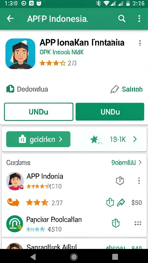 Beragam pilihan permainan yang membuat pengguna betah berlama-lama.