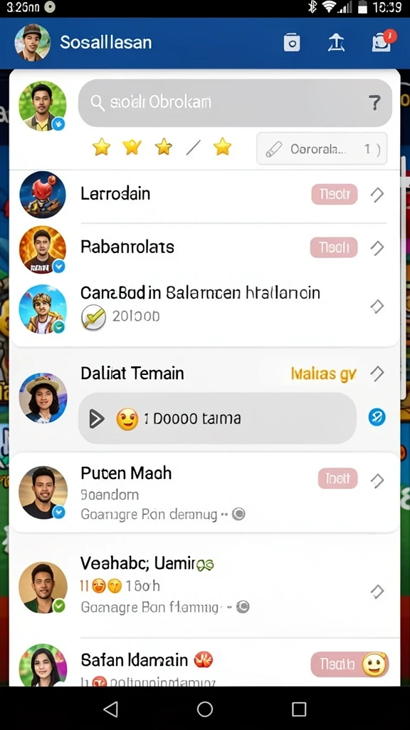 Tampilan antarmuka yang menarik dan user-friendly.